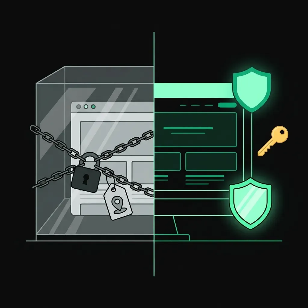 Comparaison site Wix verrouillé sur une plateforme versus site professionnel dont vous êtes propriétaire